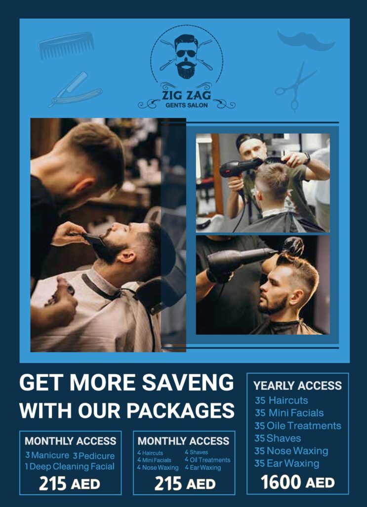 Zigzag Gents Salon special offers